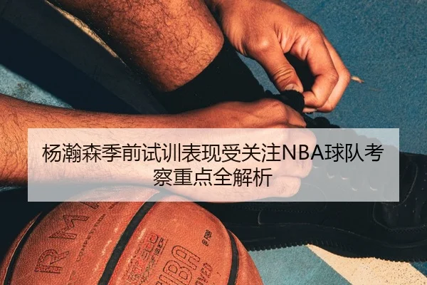 杨瀚森季前试训表现受关注NBA球队考察重点全解析